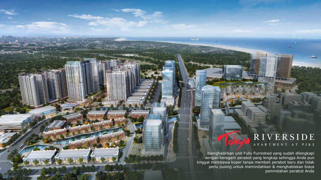 Tokyo Riverside Pik 2: Hunian Modern di Pinggiran Jakarta